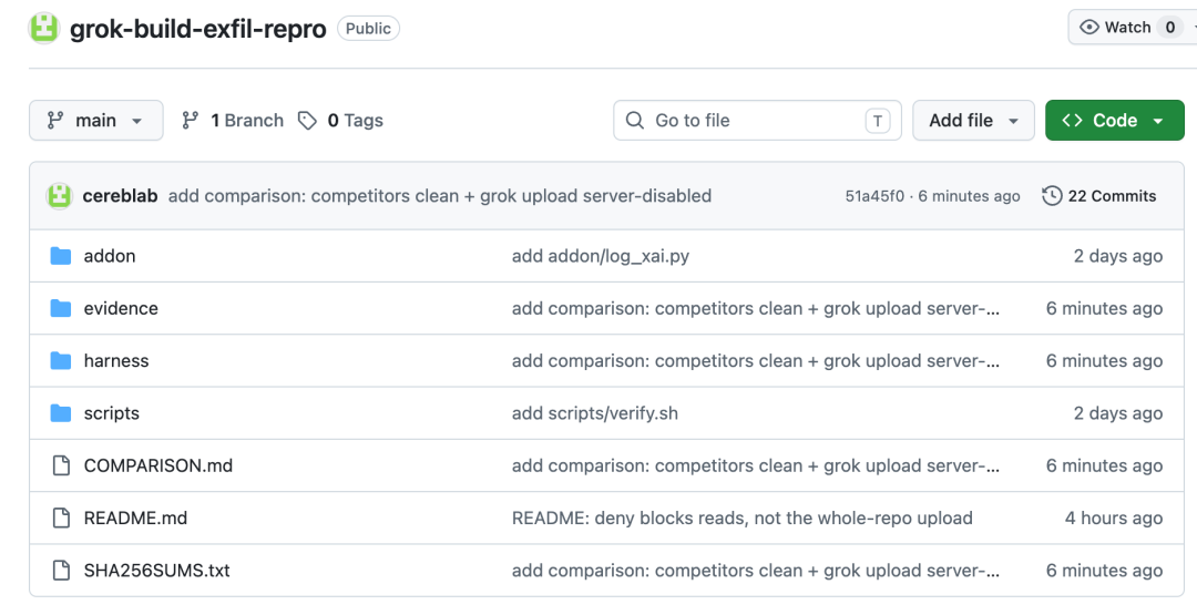 不要使用 XAI 的Grok Build CLI。存在严重数据隐患!配图 7